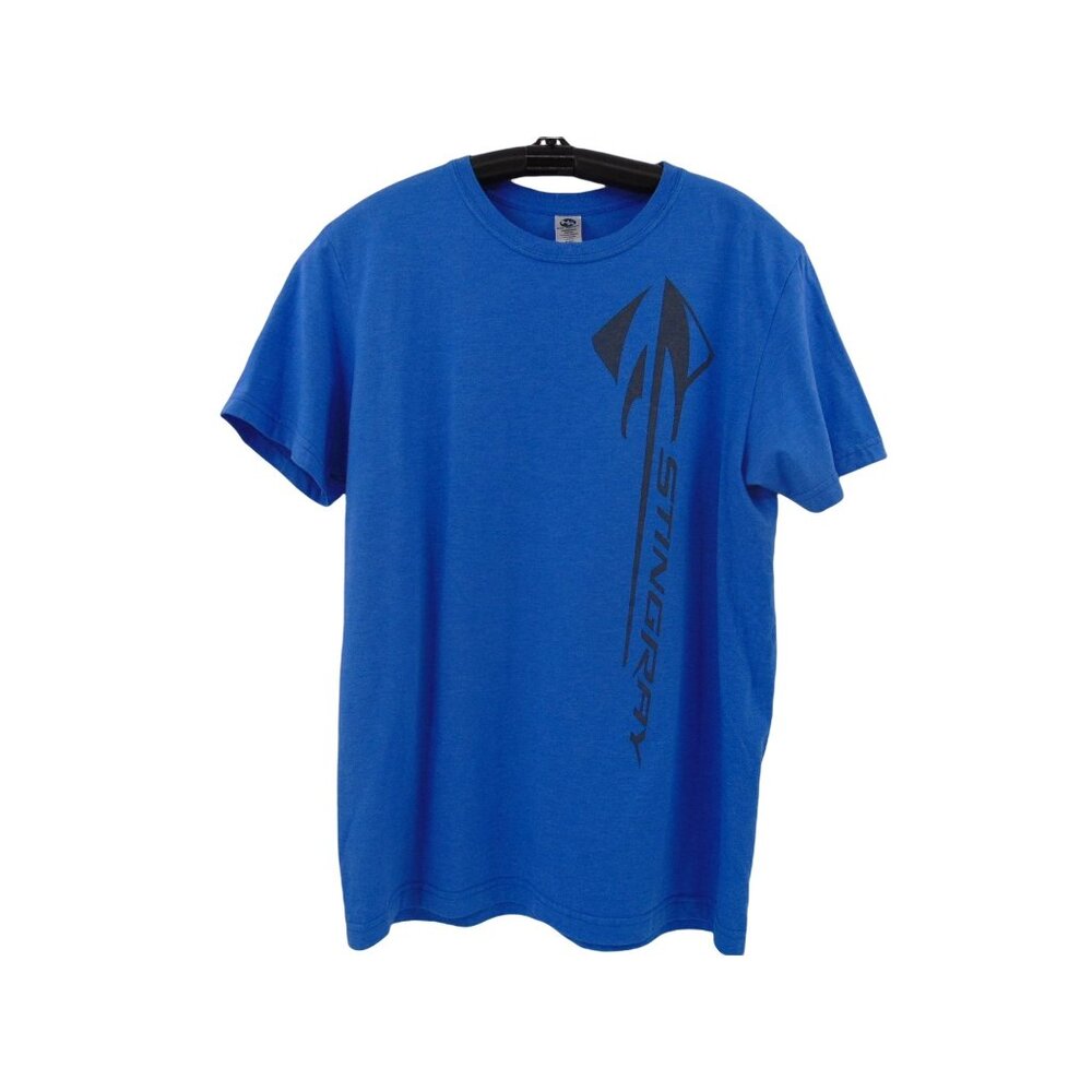 New Agenda Perrin Stingray Blue T Shirt L Corvette Soft NA92 Classic